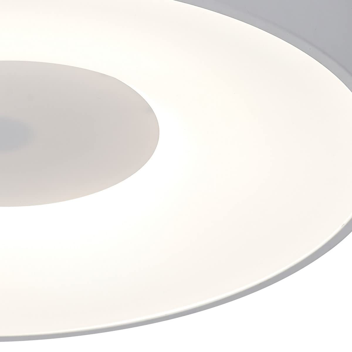 Plafón LED 56W COIN Dimable Mantra Blanco Ø38 x 6.8cm altura con mando a distancia