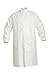 Dupont Tyvek IsoClean IC262S Frock with Snap Closure and Elastic Cuff, White, 2X-Large (Pack of 30)