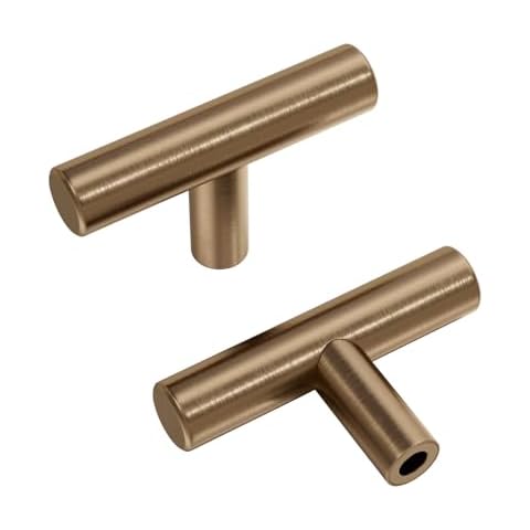 goldenwarm Champagne Bronze Drawer Knobs Pack Cover