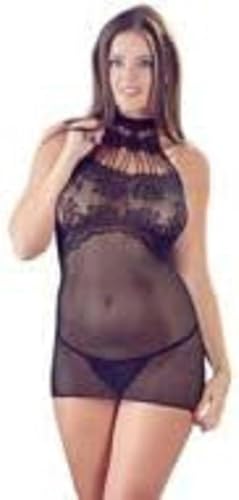 Robe en maille Mandy Mystery mini coupe ajustée et col tendance
