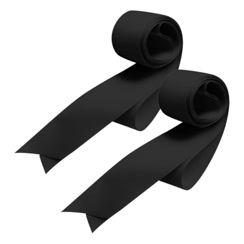 BESPORTBLE 2Pcs Minimalist Satin Bridal Sash Belt for Wedding Dress Fashionable Waist Belt for Weddings Parties and Special Events