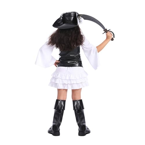 Disfraz pirata niña manga larga de encaje talla 14-16 años miniatura 5