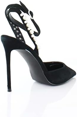 Steve Madden Women's Vary Pump, Black Suede, 6 | Image 7