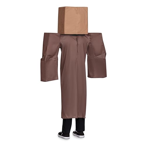 Disguise Boys Minecraft Villager Costume, Official Minecraft Deluxe Kids Costume2