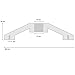 OfficeWorld Range Torniquete Base Silla de Oficina de Repuesto Torniquete Base Silla...