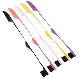 Fonctionnalité polyvalente : conçu pour façonner, remplir et définir les contours des cheveux et sourcils, cet outil de coiffure combine l'efficacité d'un peigne à queue de rat pour teasing et d'une brosse pour lisser les bords, adapté à divers styles capillaires