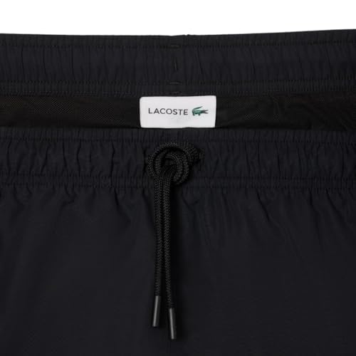 Image of Lacoste Men's Croc Print Swim Trunks