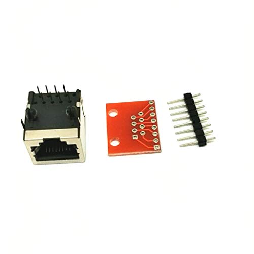 harayaa 10 stuks kleine RJ45 8P8C Connector Breakout Adapter Module Onderdelen Gereedschap Set - Afbeelding 6