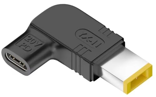 Type-C変換 LENOVO/NEC/ThinkPad X1 Carbon Legion 11.0×4.5mm(20V)ノートPC 100W対応 充電器 USBPD 変換アダプター DC電源 トリガープラグ USBタイプC DCプラグ (11-4.5 LENOVO/NEC/ThinkPad X1 Carbon Legion)ノートパソコンのサムネイル