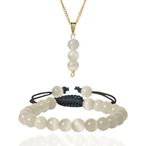 Selenite Bracelet & Pendant necklace...