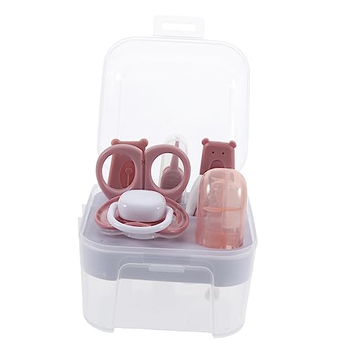 Toddmomy 1Set Nail Care Safe Nail Clippers Scissors File Tweezers for Newborns Durable Tools for Easy Grooming