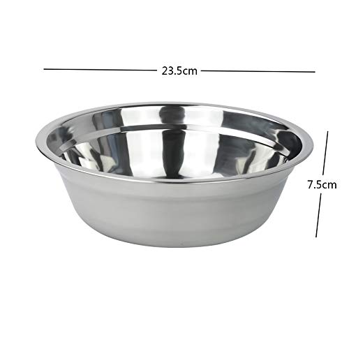 Set de 4 tazones de acero inoxidable para mezclar miniatura 2