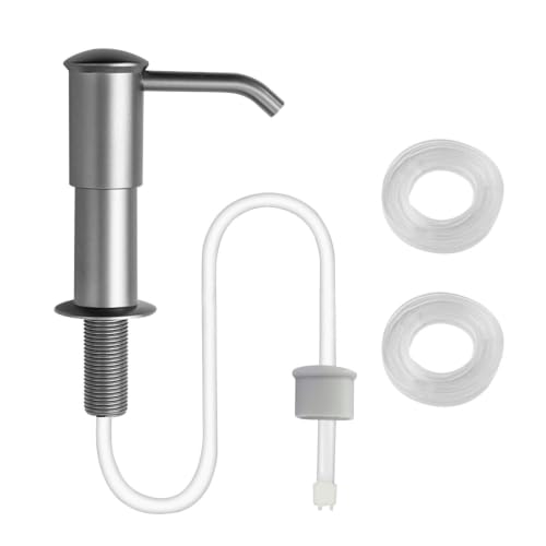 Dispensador de jabón para fregadero de cocina giratorio 360°