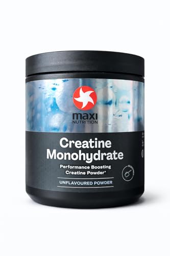 MaxiNutrition Creatine | Performance Boosting Creatine Monohydrate Powder | Unflavoured, 300g - 60 Servings