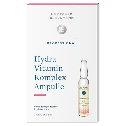 Hildegard Braukmann Professional Hydra Vitamin Komplex Ampulle, 7 x 2 ml Glasampulle + 1 Ampullenöffner