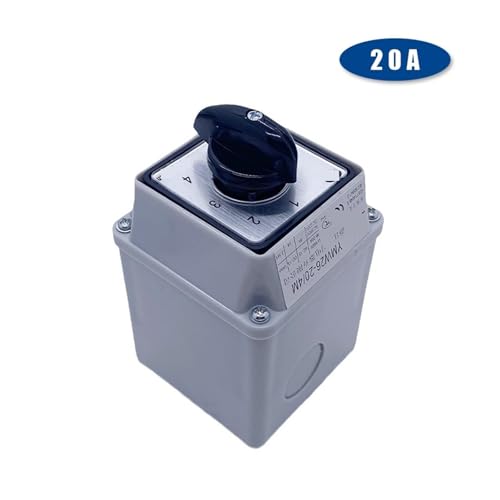 Commutateur de conversion LW26-20/4 à came rotative robuste sous boîtier étanche - 5