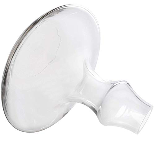 DILAW® Rubin Shisha Bowl Glas Ersatzglas Maße: Medium Höhe: ca. 21,5 cm Bowl ohne Gewinde – Bild 5