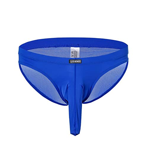 Men'S Lingerie Panties Bikinisexy Ice Silk Briefs Men Thong Underwear Underpants Bikini Elephant Nose Pouch Pa
