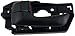 Dorman 96524 Rear Driver Side Interior Door Handle Compatible with Select Hyundai Models, Black