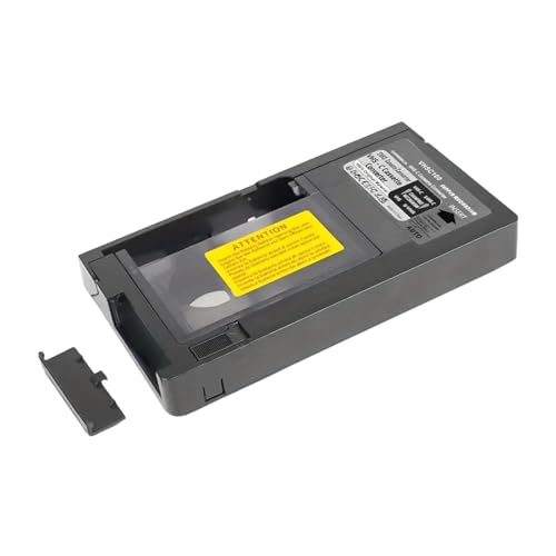 mophrati Adaptador de Cinta portátil VHS a VHSC de 12 mm, Resistente y fácil de Usar, Compatible con SVHSC, Regalos SVHS para Personas Mayores.