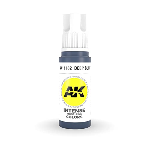 AK Interactive 3rd Gen Acrylic Intense Deep Blue 17ml