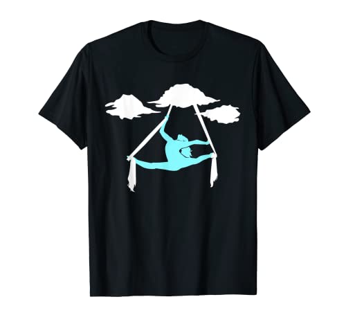 Ropa de seda aérea, camiseta aérea para mujer Camiseta