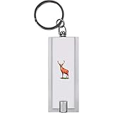 Einseitig bedruckt Azeeda \'Rotwild Hirsch\' Schlüsselanhänger LED Taschenlampe (KT00013294)