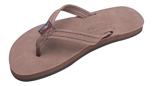 Image of Rainbow Sandals Kid's Premier Leather Narrow Strap Sierra Brown, Kid's