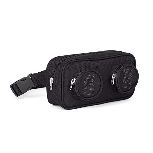 LEGO Mochila infantil unissex, Preto, One Size, Lego Mochila de quadril de tijolo