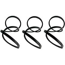 Bulk 3-Pack of Classical Wrapped RMA Grade 3L Section V-Belts, 3L240 Belts, 3/8" Width, 24" Circumference