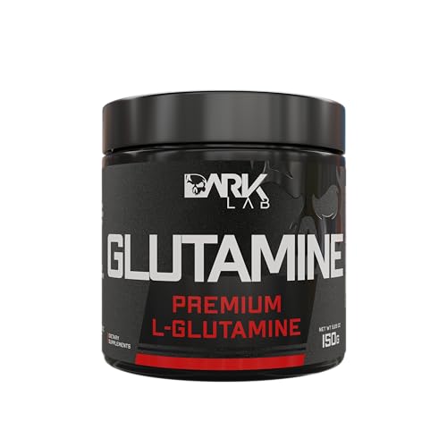 Glutamina Dark Lab 100% Pura, 150g, Recuperação Muscular e Sistema Imunológico Glutamina Dark Lab 100% Pura, 150g, Recuperação Muscular e Sistema Imunológico