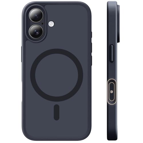 Coque antichoc iPhone 16 avec protection bouton caméra compatible MagSafe