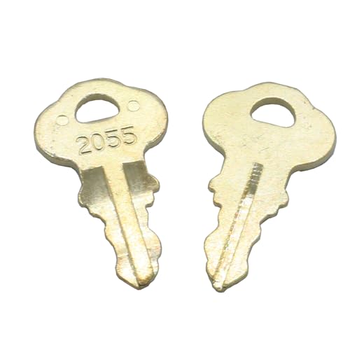 Image of 2055 Keys Compatible with Bradley Paper Towel Toilet Tissue Soap Dispensers Keys (10)