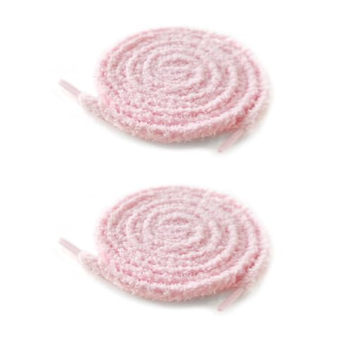 UamGlsob Fuzzy Shoe Laces for Sneakers, 2/5