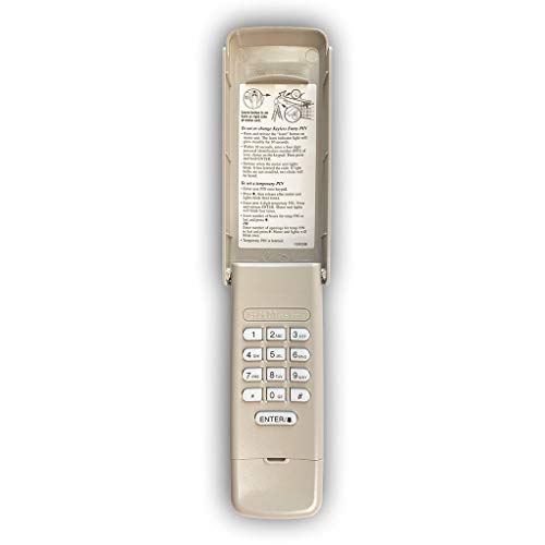 Liftmaster 877LM Wireless Keyless Entry 877LM-Works with 2015 to Present-Yellow Learn Button Only, Grey