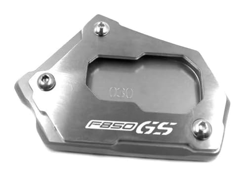 Support béquille moto F850GS anti-enfoncement pour parking extérieur sécurisé