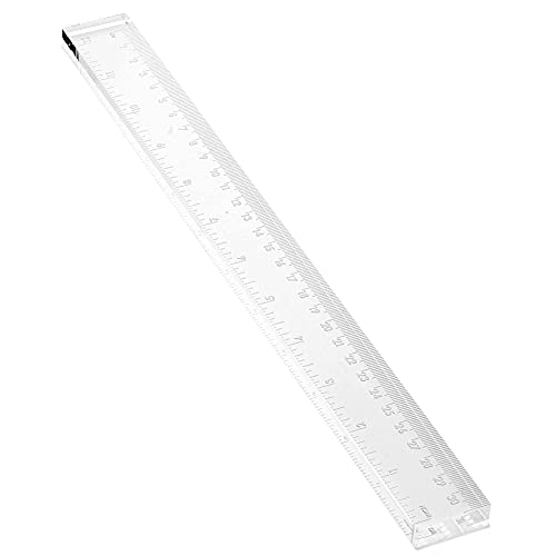 image for OfficeGoods 3 Piece Acrylic Desk Set - Includes Ruler, Staple Remover,