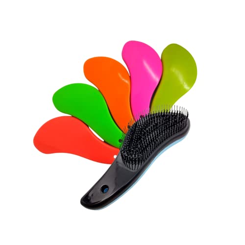 Escova MAGICA Desembaraçadora Neon Funcional - Cores Sortidas Escova MAGICA Desembaraçadora Neon Funcional - Cores Sortidas