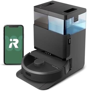 （18:30時点） ルンバ(Roomba)Plus 405 Combo ロボット + AutoWash 充電ステーション (ロボット掃除機) iRobot【水拭き/両用/多機能充電ステーション搭載/自動ゴミ収集/モップの自動洗浄・乾燥機能付き/パワーリフト吸引/スマートスクラブ対応/マッピング/アプリ操作/Amazon.co.jp購入時12ヶ月保証/G185060】ブラック