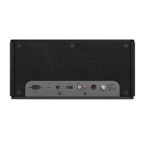 Klipsch The Three Plus Premium Bluetooth Speaker System, Turntable Ready with Phono/RCA Inputs, Bluetooth 5.3 with Up to 40 ft. of Distance, Matte Black - Image 4