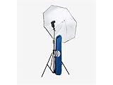Lastolite by Manfrotto 72 cm Regenschirm-Set mit Ständer und 2402 Neigekopf