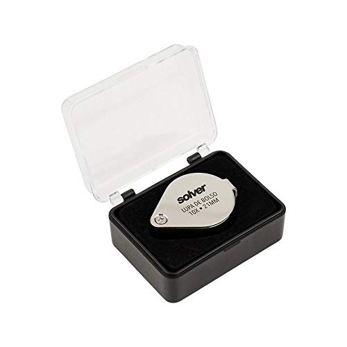 Lupa de Bolso SLD-111 10x 21mm Solver