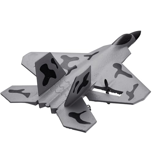 Vevor RC PLANE 2.4GHZ Plane 2 Channel, Remote Control Airplane 2.4Ghz With 6-Axis Gyro Stabilizer&2 Batteries, F-22 Fighter Aircraft Plane Toy For Adults Kids Beginners Boys Birthday/Xmas Child Gift thumb #10