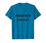 Prisoner Jailbreak Inmate Convict Orange halloween T-Shirt
