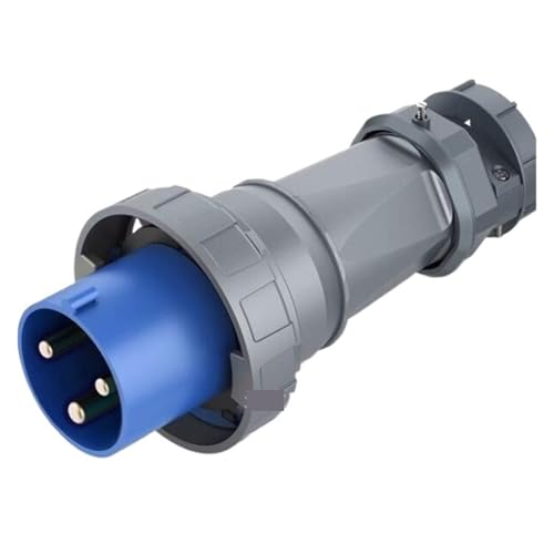 Conector impermeable tipo 3400 industrial 125A 3 núcleos IP67 miniatura 1