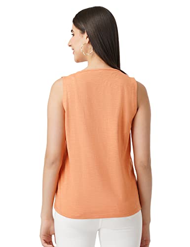 Image of FYLTR Women's 100% Cotton Sleeveless | V-Neck Regular Fit Top | Western Tops for Women