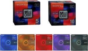 SONY 10MDW80CCX ミニディスク 80分10枚組 Amazon | SONY MD80分10枚 [10MDW80CRAX] | Sony | MDディスク