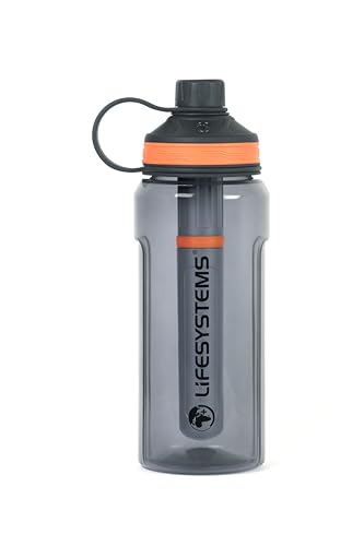 Lifesystems Botella purificadora con filtro de agua para viajes y...
