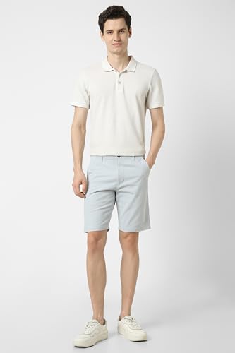 Image of Peter England Men's Premium Everyday Chino Casual Shorts