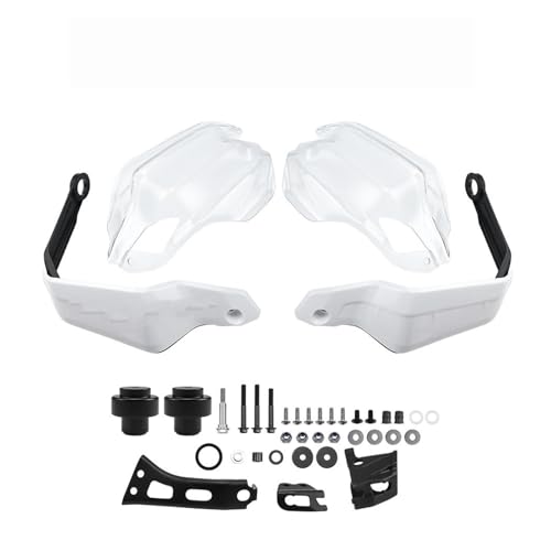 Guardamanos Protector De Parabrisas para Manillar De Motocicleta CB750 para Hornet 750 2023-2024. Paramanos Moto(Set A - White TP)